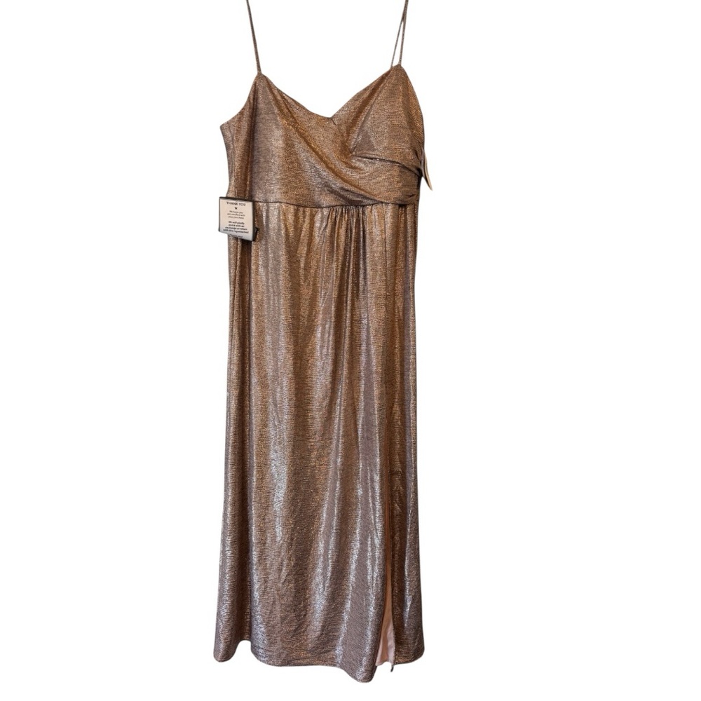 Night Way Collections Bronze Midi Dress